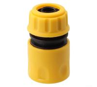 Shophubio Raccord d'arrêt d'eau de 12 mm à dégagement rapide en polypropylène adaptateur mâle vers femelle pour robinet en caoutchouc