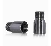 Shophubio Rallonge de pédale de vélo de montagne de 20 mm, pour extension de bras de manivelle pour conduite à large position, gauche et droite pour entretoises de pédale de vélo avec protection de