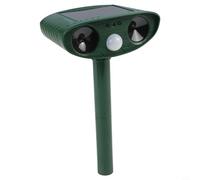 Shophubio Répulsif pour animaux à énergie solaire avec détecteur de mouvement, chasseur de chat étanche et dispositif de dissuasion de la faune humaine