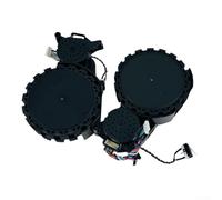 Shophubio Roue de rechange pour aspirateur robot MOVA Ultra Z50 Ultra E40 Ultra Longue durée Roue gauche droite pour plancher en bois dur Installation facile (roue droite)