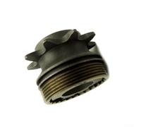 Shophubio Roue libre à 9 dents pour moyeu de cassette, roue arrière pour pignon de vélo 9T avec moyeu de roulement de 24 mm et trou intérieur de 17,5 mm, pignon de 35 mm de diamètre, légère