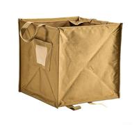 Shophubio Sac de rangement pliable - Grande capacité en tissu Oxford 600D pour l'escalade, l'escalade dans les arbres et la randonnée, design compact (jaune S)