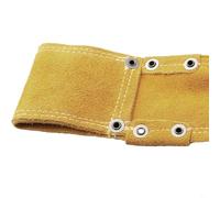 Shophubio Sac de soudage monté à la taille - Pochette robuste en cuir de vache artificiel, résistant aux flammes et sac à outils renforcé à quatre côtés (sac de rangement uniquement)