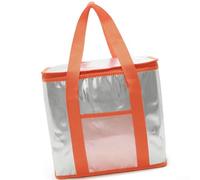 Shophubio Sac isotherme extra large de 26 L avec tissu Oxford pour le travail, la plage, le pique-nique, le vin, les boissons (orange, 26 l)