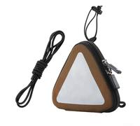 Shophubio Sac réfléchissant pour la conduite de nuit, pochette à outils en nylon imperméable avec design suspendu et double fermeture éclair, convient pour téléphone, clés, portefeuille comme vélo