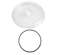 Shophubio SF15110 Filtre à sable pour couvercle de piège à feuilles en plastique transparent de rechange avec joint d'étanchéité O-For Compatible avec les systèmes de piscine