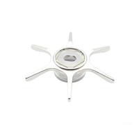 Shophubio Six Star Drag Baitcast Clé de déchargement de frein pour METANIUM ANTARES DC pour modèles CURADO 2022 2021, outil de moulinet de pêche en alliage d'aluminium de 60 mm (argent)