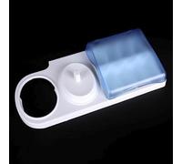 Shophubio Support de chargeur de brosse à dents électrique étanche, organiseur de brosse à dents à 4 emplacements avec couvercle à rabat, compatible avec la plupart des brosses à dents électriques