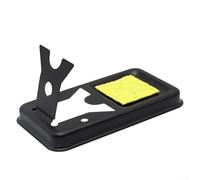 Shophubio Support de fer à souder en métal avec éponge, kit d'accessoires de soudage pour fer à repasser électrique, base antidérapante, résistant à la chaleur et support réglable pour