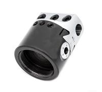 Shophubio Support de fraisage pour tête d'alésage, outil d'alésage réglable de 5,1 cm pour fraiseuses CNC, barre d'alésage en acier de 0,01 mm pour tour