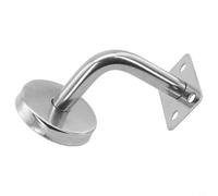 Shophubio Support de main courante en acier inoxydable pour main courante murale, support de bannière d'escalier avec design de balai robuste, compatible avec les mains courantes en chêne et pin (60