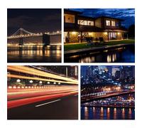 Shophubio Support de montage solaire pour lampadaire extérieur, construction en métal robuste, revêtement résistant aux intempéries, pour appliques murales de sécurité et