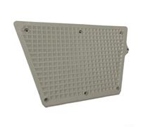 Shophubio Support de moteur hors-bord en plastique avec vis de montage, tapis de montage de moteur de bateau pour canoë, bateaux gonflables et de pêche, 320 x 210 mm (gris)