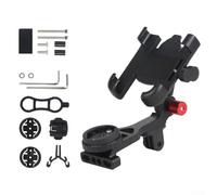 Shophubio Support de téléphone pour guidon de route pour vélo avec rotation à 360 degrés et réglage de l'inclinaison, pour vélo adaptateur de support de téléphone compatible avec 4,7-7,2 pouces