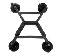 Shophubio Support réglable en alliage pour mini support avec ventouse, véhicule et toit ouvrant pour vitre intérieure de voiture, compatible avec pour (gris)