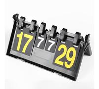 Shophubio Tableau de score de table pour basketball, football, tennis et ping-pong - Sports portables pour gardien de scores avec base triangulaire pour suivi de jeu en plein air