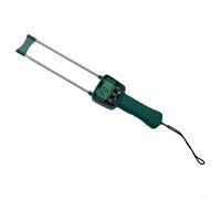 Shophubio Testeur d'humidité numérique de grain avec sonde en acier au carbone, détecteur d'humidité de foin portable avec rétroéclairage LCD, haute précision ± 0,5%, mesure 10-40%