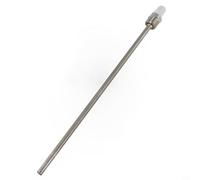 Shophubio Thermowell pour systèmes de chauffage solaire de l'eau, couvercle de sonde de capteur en acier inoxydable avec filetage NPT de 1,27 cm, tube de protection de diamètre extérieur de 8 mm pour