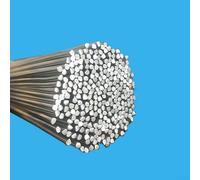 Shophubio Tiges de soudure en aluminium 33 cm avec revêtement en flux pour réparation de métaux, pour brasage durable pour alliages à haute résistance,