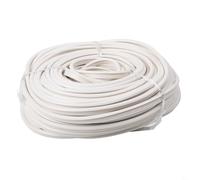 Shophubio Verrou de revêtement de piscine de 36,6 m pour piscines creusées et hors sol - Retenue de perles en plastique en forme de T avec 3 rangées de barres, ajustement flexible, économique (1 pièce