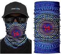 ShopINess Cache-Cou Foulard Multifonctions Unisexe pour Fêtes Carnaval Sport et Activités de Plein Air (Mandala)