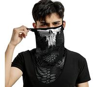 ShopINess Cache-Cou Foulard Unisexe pour les Adultes Foulard Multifonctions Bandana Tubulaire pour Sports, Fêtes, Halloween, Carnaval, Personnages de Films et Super-héros Alien