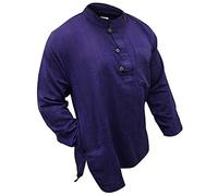 SHOPOHOLIC FASHION Chemise Grand-père légère du Festival Hippie