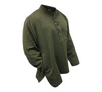 SHOPOHOLIC FASHION Chemise Grand-père légère du Festival Hippie