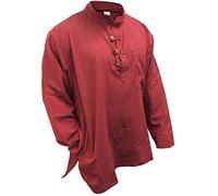 SHOPOHOLIC FASHION Chemise Grand-père légère du Festival Hippie