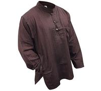 SHOPOHOLIC FASHION Chemise Grand-père légère du Festival Hippie