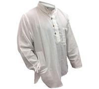 SHOPOHOLIC FASHION Chemise Grand-père légère du Festival Hippie