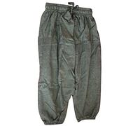 SHOPOHOLIC FASHION Enfants Hippie Harem en Vrac Boho Pantalon Hippie Vif Enfants Rétro Confortable Pantalon - uni Vert, XX-Large