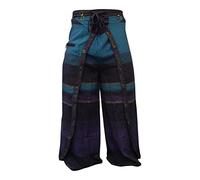 SHOPOHOLIC FASHION Femme Multicolore Hippie Enveloppe Pantalon Hippie Pantalon, 2