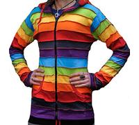 SHOPOHOLIC FASHION Hoodie Maillot de survêtement, Arc-en-Ciel, L (Lot de 3) Femme