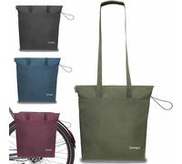 Shopper Folding Bicycle Bag,14 Litre Capacity,Ideal As An Additional Bag For Storage,Shopping Bag For Each Rack,Extra Light And Waterproof Bicycle Pannier Bag