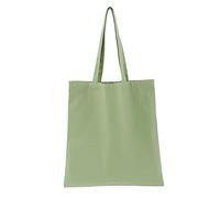 Shopper Tote Bag Shopping Sac à main de grande capacité Noir Blanc Bleu Jaune Violet Gris Rouge Vert clair/Vert Épaule minimaliste, vert clair, One Size