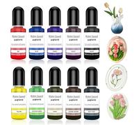 SHOPPGO Colorant Beton, Colorants Ciment, colorant Resine Epoxy, Beton, Production DIY, Différentes Couleurs, Petit et Pratique, 10 pièces