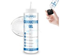 SHOPPGO Gel Conducteur, Gel Conducteur Radiofrequence, Gel Ultrason, Convient Aux Ceintures Abdominales Aux électrodes et Aux Équipements À Ultrasons, Impédance Réduite, 250 ML
