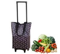 Shopping Cart | Utility Rolling Handtruck,Grocery Utility Shopping Cart,for Hotel Restaurant Apartment Rental Home Traveling Dormitory 12/200)