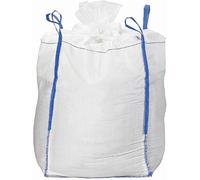 SHOPROM Sacs de jardinage homologués BigBag 1000 kg en polypropylène Résistant et réutilisable pour l'élimination des matériaux de construction et agricoles (Fermeture de bonbons, 3 PIÈCE)