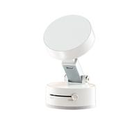 Shopsphère DISTRIBUTION Padel Cam | Support vidéo Padel | Rotation à 360° | Installation facile (Blanc)