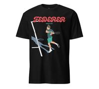 Shopsphère DISTRIBUTION T-shirt | Tennis Federer Maestro Roger, noir, Taille M