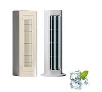 Shoptac Breezamax, Bladeless Portable Air Conditioner, Beat the Scorching Heat & Humidity - Instantly, Bladeless Cooling Technology, Quiet Operation (White,Plug-in model)