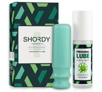 SHORDY Outil applicateur 2.0 avec lubrifiant, facile et réutilisable, kit compact pour coupes menstruelles, doux et facile à utiliser