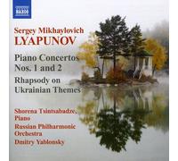 Shorena Tsintsabadze - Piano Ctos 1 & 2 / Rhapsody on Ukrainian Themes [New CD]