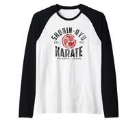 Shorin-RYU Karate Do Arts Martiaux Japonais Okinawa Vintage Manche Raglan
