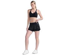 Short 2-en-1 4 pouces femme 2XU Aero Noir XL