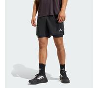 adidas Herren adi365 Running Essentials 2in1 Shorts, Black, M