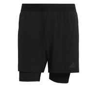 Adidas Shorts D4t Workout 2-en-1 Noir Homme Taille M