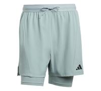 Adidas D4t Workout 2in1 Shorts Gris XL Homme